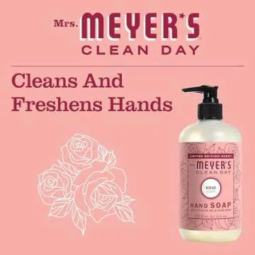 Mrs. Meyer’s Rose Scent Kitchen Set for Fresh Cleaning
