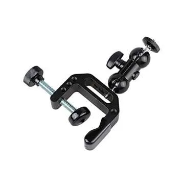 CAMVATE Clamp Mount for Cameras and Lights - Versatile Design