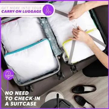 Compression Packing Cubes for Efficient Travel Organization