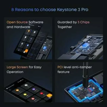 Keystone 3 Pro Cryptocurrency Hardware Wallet