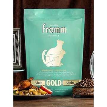 Fromm Adult Gold Dry Cat Food - Premium Cat Food for Adult Cats - Chicken Recipe - 10 lb