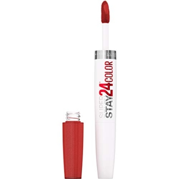 MAYBELLINE Super Stay 24 2-step Long Lasting Liquid Lipstick and Lip Balm, 920 Bronzed Dream, 1 coun...