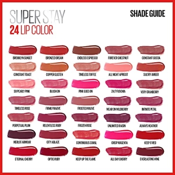 MAYBELLINE Super Stay 24 2-step Long Lasting Liquid Lipstick and Lip Balm, 920 Bronzed Dream, 1 count