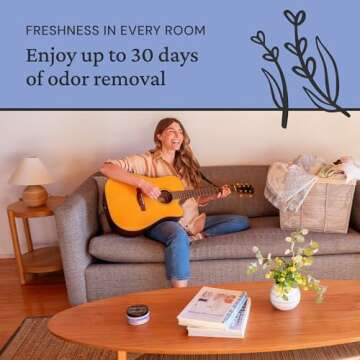 Fresh Wave Lavender Odor Gel - Natural Odor Eliminator, 7 oz, Pack of 3