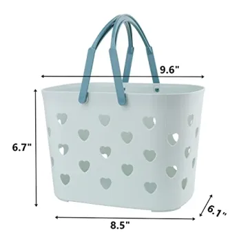 Peohud 4 Pack Shower Caddy Baskets for Organized Storage