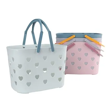 Peohud 4 Pack Shower Caddy Baskets for Organized Storage