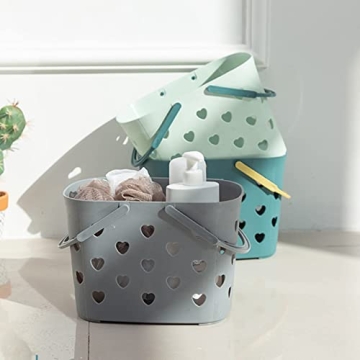 Peohud 4 Pack Shower Caddy Baskets for Organized Storage