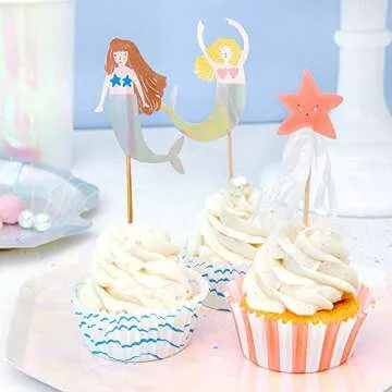 Meri Meri Let's Be Mermaids Cupcake Kit