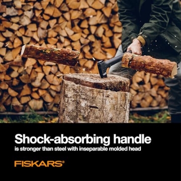 Fiskars X27 Super Splitting Axe for Efficient Wood Splitting