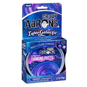 Crazy Aaron's Intergalactic Color Changing Thinking Putty