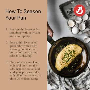 De Buyer 10.25” Mineral B Carbon Steel Fry Pan for Every Cook