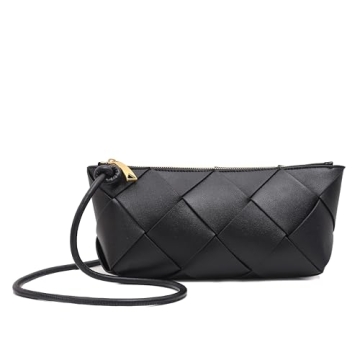 Trendy YUJORY Handmade Woven Crossbody Bag for Women