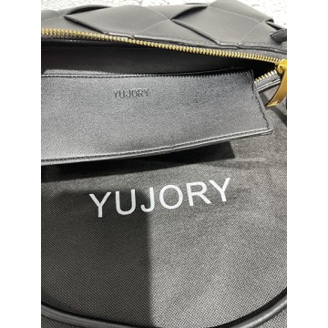 Trendy YUJORY Handmade Woven Crossbody Bag for Women