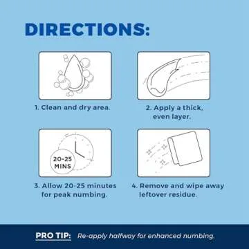 Numb Master 5% Lidocaine Cream Maximum Strength Pain Relief