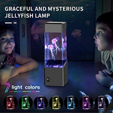 Multi-Color Jellyfish Lamp - USB Powered Night Light