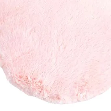 Amazon Basics Kids Pink Heart Pillow, Room Decor, 10.5 in x 4 in