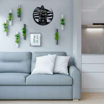 U.S. Army Vinyl Record Wall Clock - Unique Gift