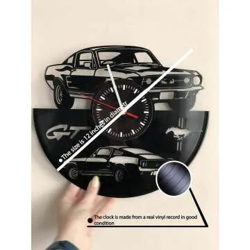 U.S. Army Vinyl Record Wall Clock - Unique Gift