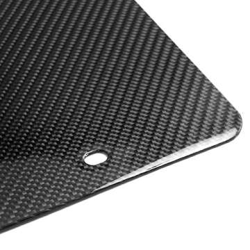 iPick Image Ford F150 Raptor 2017-2018 in Red UV Graphic 100% Real Black Carbon Fiber License Plate