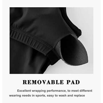 Dragon Fit Sports Bra for Women Longline Padded Bra Yoga Crop Tank Tops Fitness Workout Running Top