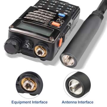 Bingfu 18.5" Tactical Antenna for VHF UHF Ham Radios