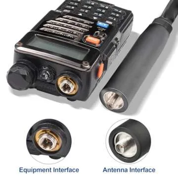 Bingfu 18.5" Tactical Antenna for VHF UHF Ham Radios