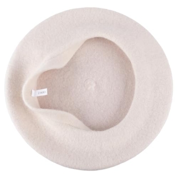ZAKIRA Wool French Beret - Stylish & Cozy for All