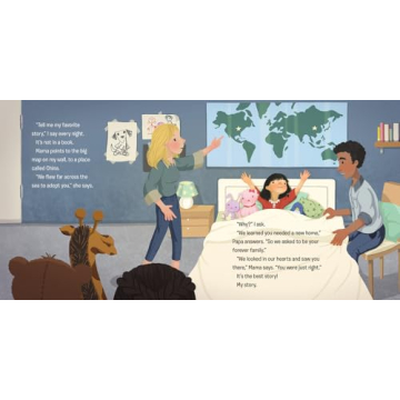 Just Right Family Adoption Story for Kids 4-8 Years