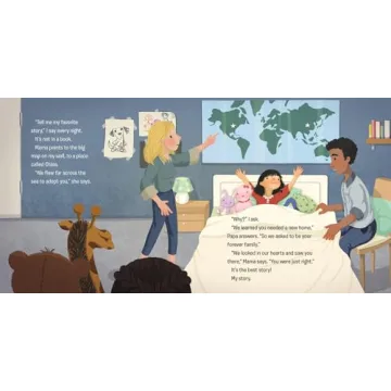 Just Right Family Adoption Story for Kids 4-8 Years