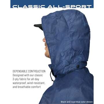 FROGG TOGGS Men's Waterproof Rain Suit for Outdoors