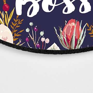 Mouse pad, Desk Accessories, Mousepad, Desk Decor Office Decor, Floral Mouse pad, Dorm Decor, Floral Mousepad