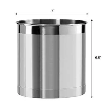 Oggi Jumbo Utensil Holder - Stainless Steel & Durable