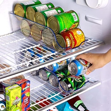 Efficient Can Organizer for Pantry and Fridge