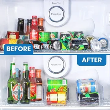 Efficient Can Organizer for Pantry and Fridge