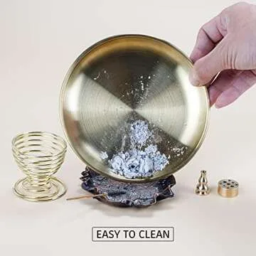 ZenBless 5 in 1 Incense Burner for Meditation and Yoga