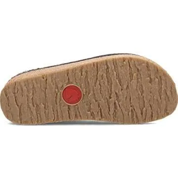 Haflinger GZ Zig Zag Clogs in Charcoal for All-Day Comfort