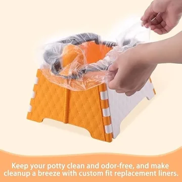 Portable Toddler Travel Potty with Bag by Yszawmx | Easy Cleanup