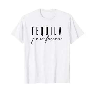 Tequila Por Favor Party Funny Adult Drinking Cinco De Mayo T-Shirt
