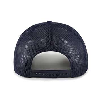 47 MLB Unisex-Adult Foam Mesh Trucker Snapback Adjustable Hat Cap (New York Yankees)