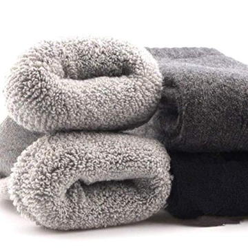 Mens Heavy Thick Wool Socks for Cold Weather Comfort
