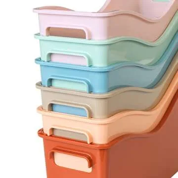 Really Good Stuff Easy Carry Book and Binder Holder - Set of 6-6 Boho Colors