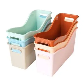 Really Good Stuff Easy Carry Book and Binder Holder - Set of 6-6 Boho Colors