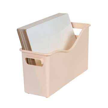 Really Good Stuff Easy Carry Book and Binder Holder - Set of 6-6 Boho Colors