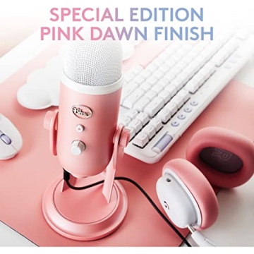 Blue Yeti USB Microphone for Gaming and Podcasting - Pink Dawn