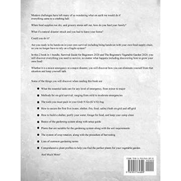 Survival Guide for Beginners AND The Beginner's Vegetable Garden 2020: The Complete Beginner's Guide to Gardening and Survival in 2020
