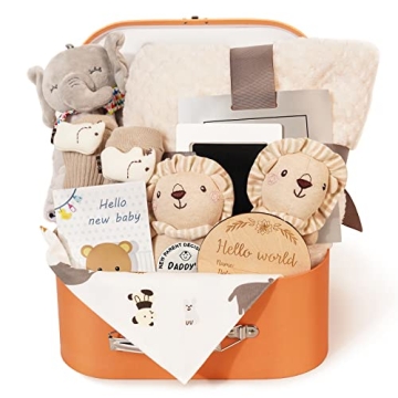 Cubotn Newborn Baby Gift Set - 11-Piece Essentials for Baby Showers & Gender Reveals