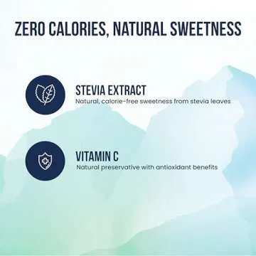 ASPEN NATURALS Liquid Stevia Drops 4 Fl Oz – Guilt-Free Natural Sweetener | No Aftertaste & Artificial Sucralose | Zero Sugar, Calories, Carbs & Glycemic Index | with Vitamin C | Keto Friendly