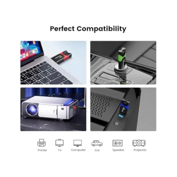 KOOTION 128GB USB Flash Drive 3 Pack High Speed with LED