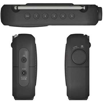Sangean PR-D12 AM/FM Weather Alert Portable Radio