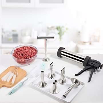 Buy MTOGALT Stainless Steel Jerky Gun Kit for Easy Snacking